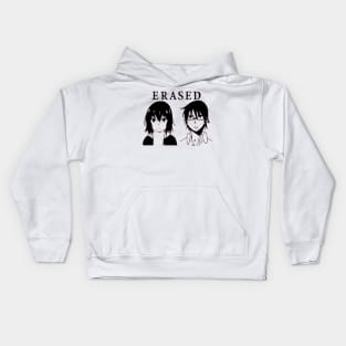 Erased Boku dake ga inai machi Kayo and Satoru Kids Hoodie